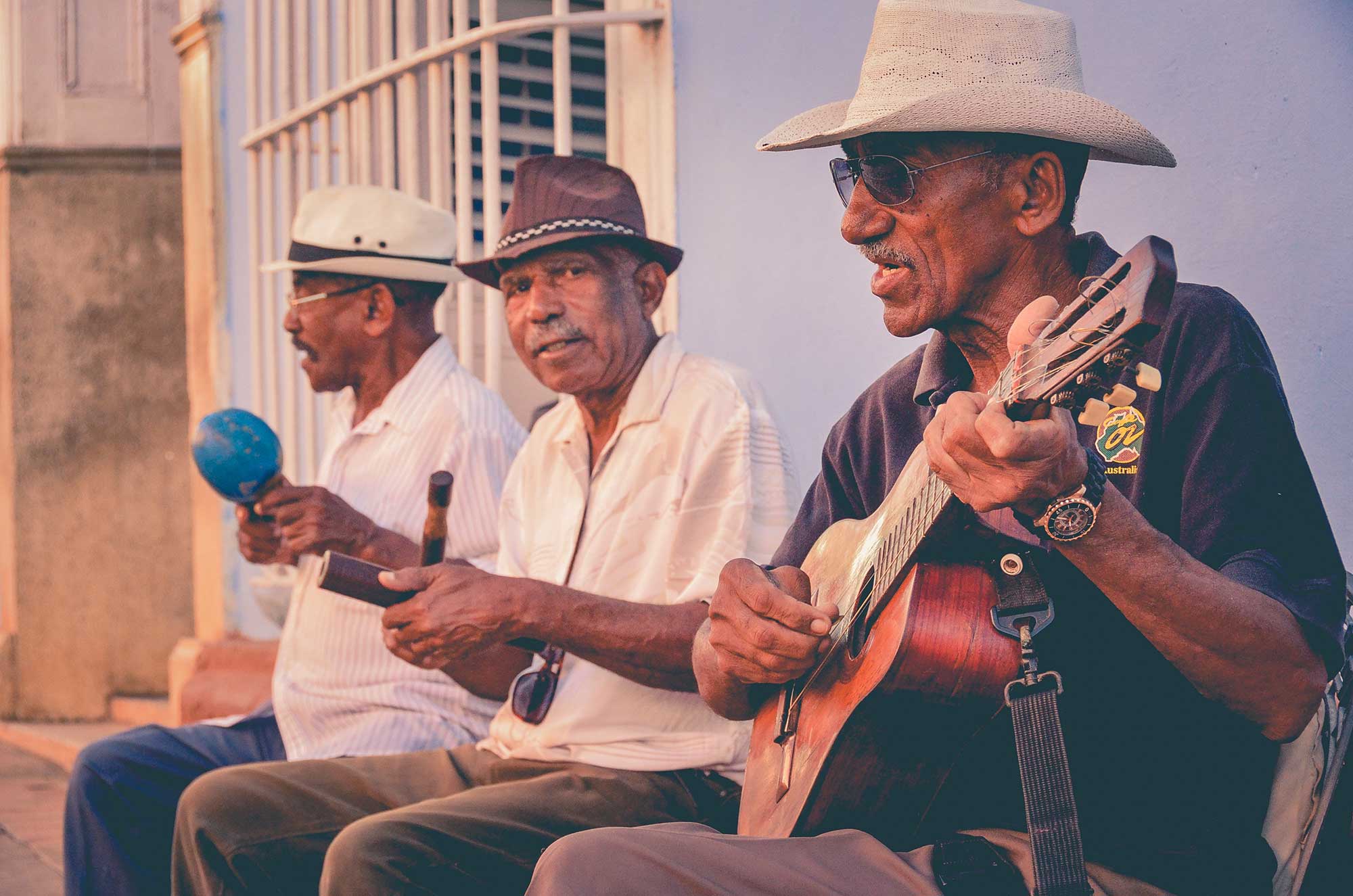 Jose Mier and street band Havana