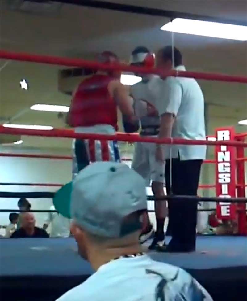 jose mier jr. boxing match