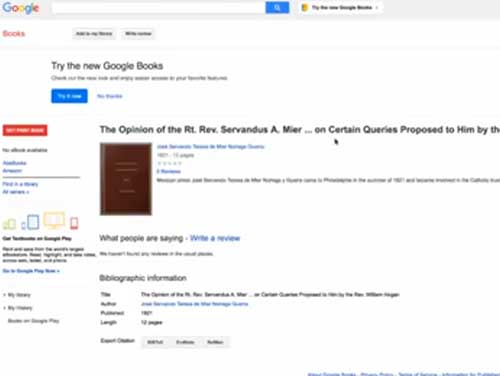 Jose Mier search result on Google Books