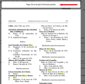 Google books result with Jose de Colosia Mier listed