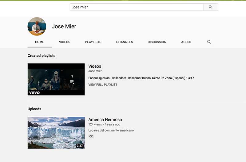 jose mier youtube channel image