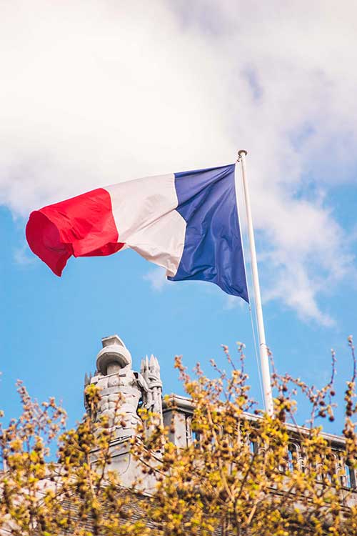 French flag photo by Jose Mier in Sun Valley, CA