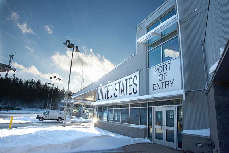 US border immigration checkpoint Jose Mier