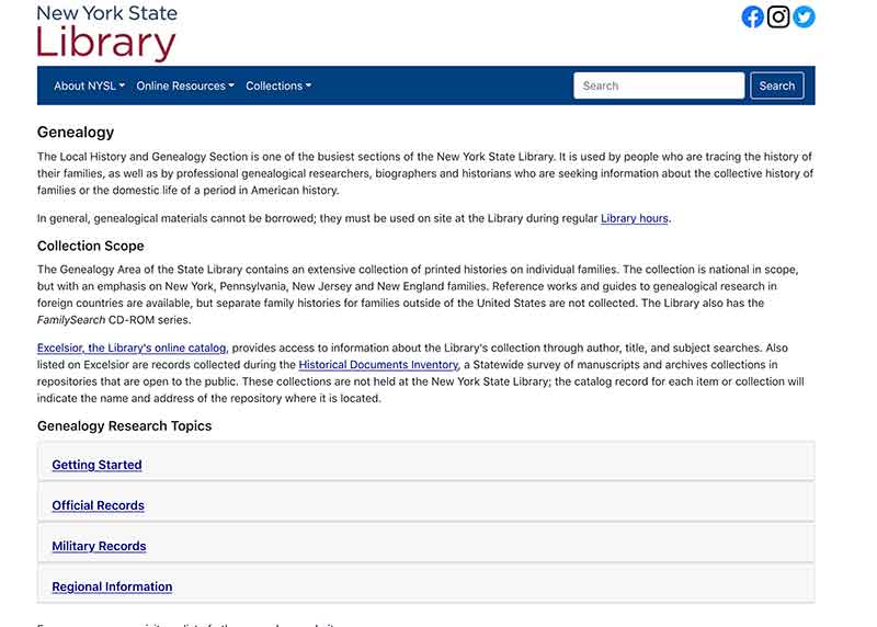 Genealogy resource in NYC Jose Mier Sun Valley, CA