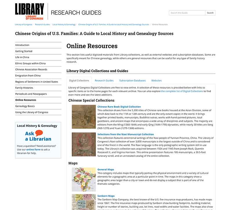 Asian genealogy resources guide Jose Mier Sun Valley, CA