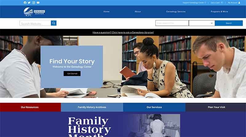 Best looking genealogy library Jose Mier Sun Valley CA