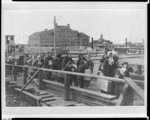 Immigrants arriving at Ellis Island in 1902